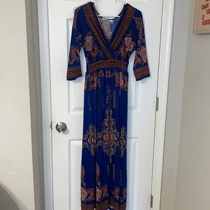 Boho maxi dress
